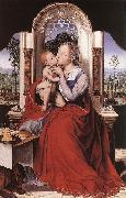 MASSYS, Quentin The Virgin Enthroned sg Norge oil painting reproduction